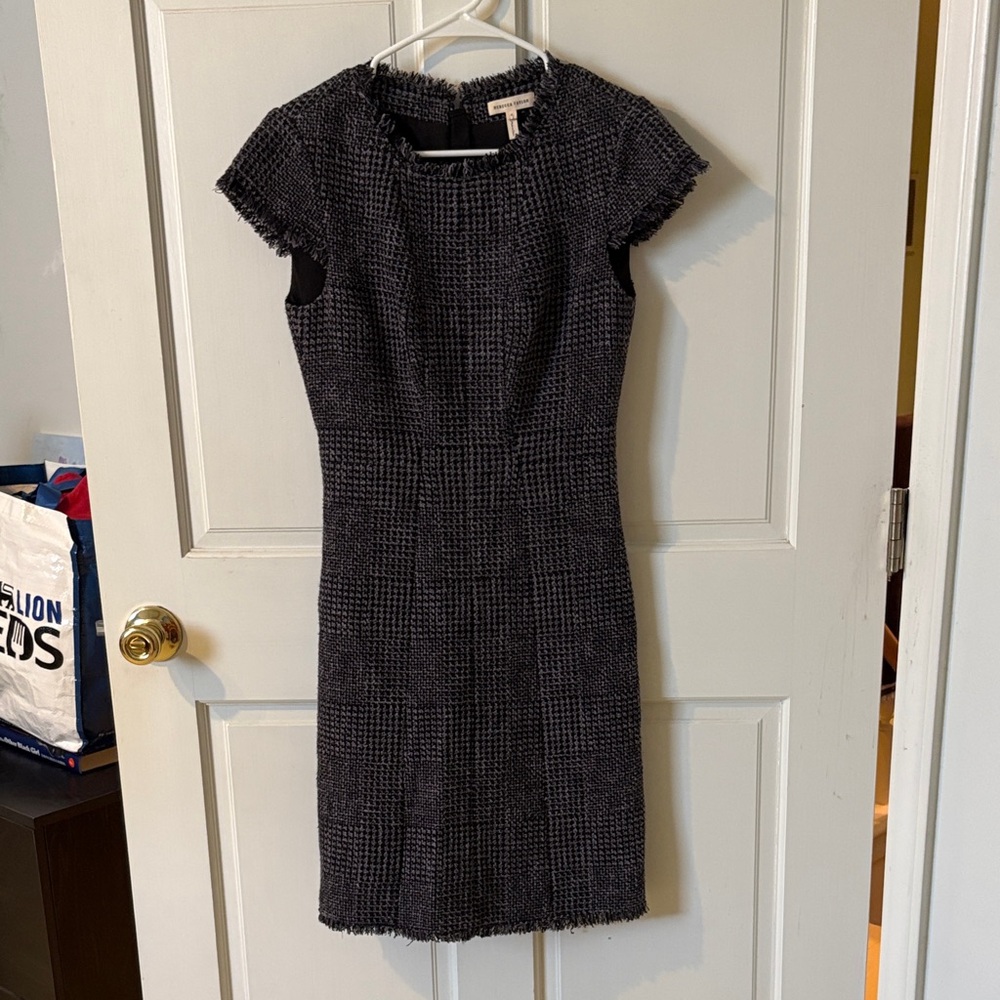 rebecca taylor tweed dress